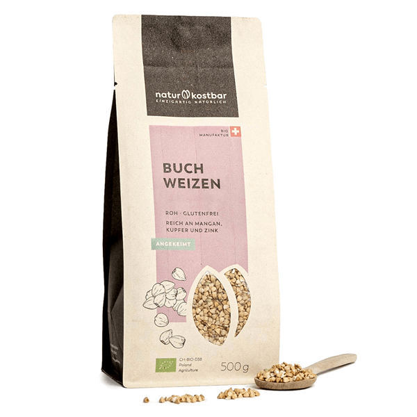 Buckwheat sprouted organic Naturkostbar Buckwheat sprouted organic Naturkostbar