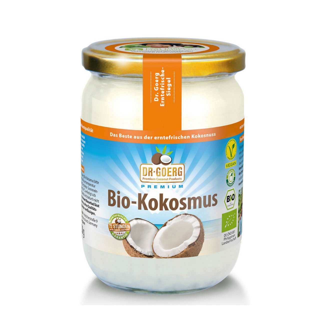 Beurre de coco Dr. Goerg bio Beurre de coco Dr. Goerg bio