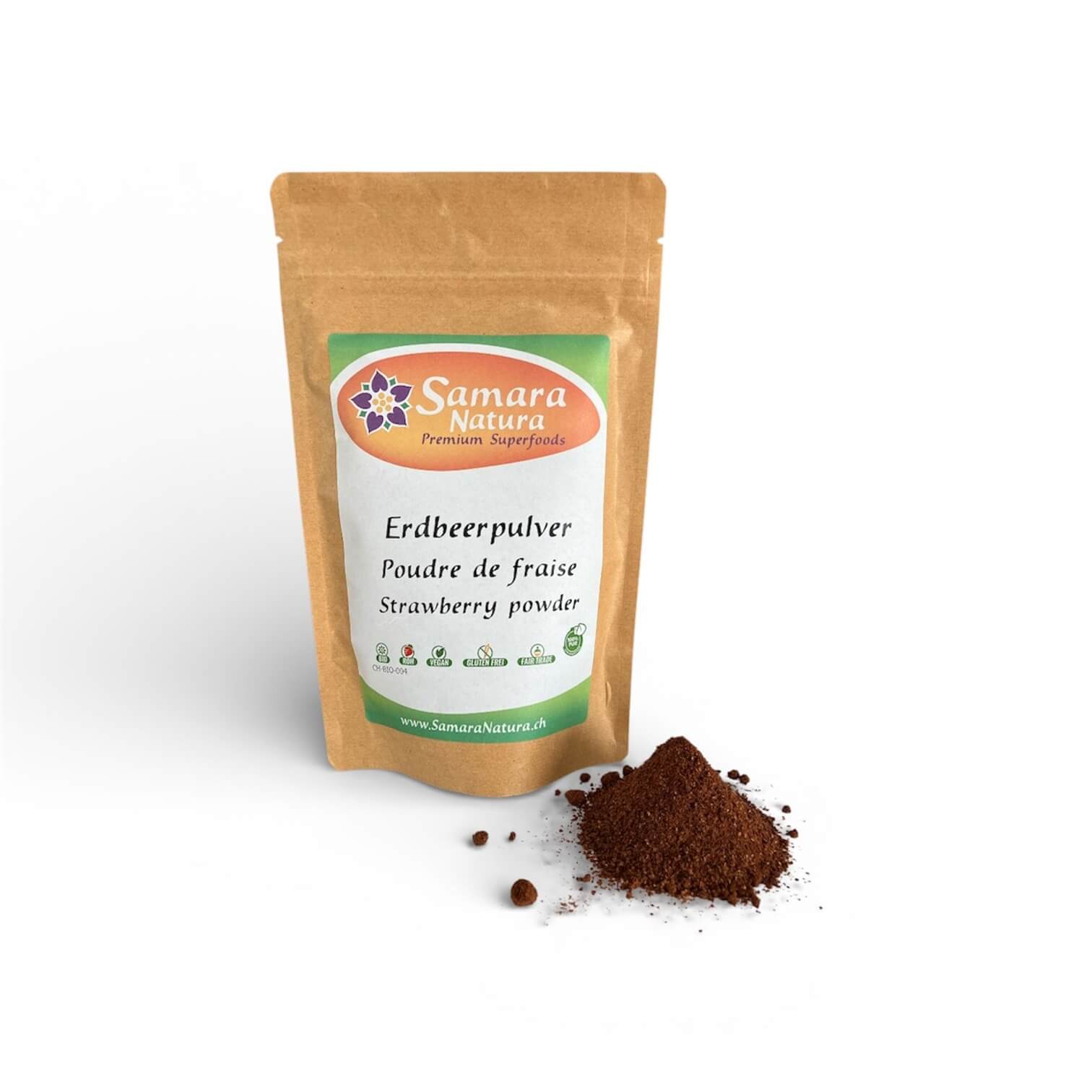 Erdbeer-Pulver Bio Fairtrade
