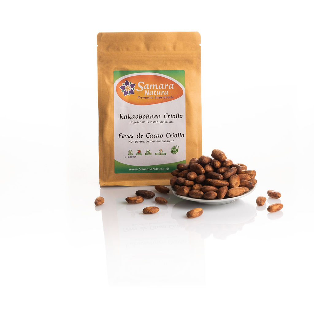 Kakaobohnen-Criollo-Bio Fèves de cacao Criollo Bio