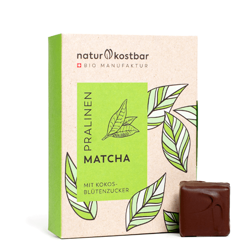 Matcha Pralinen Naturkostbar Bio