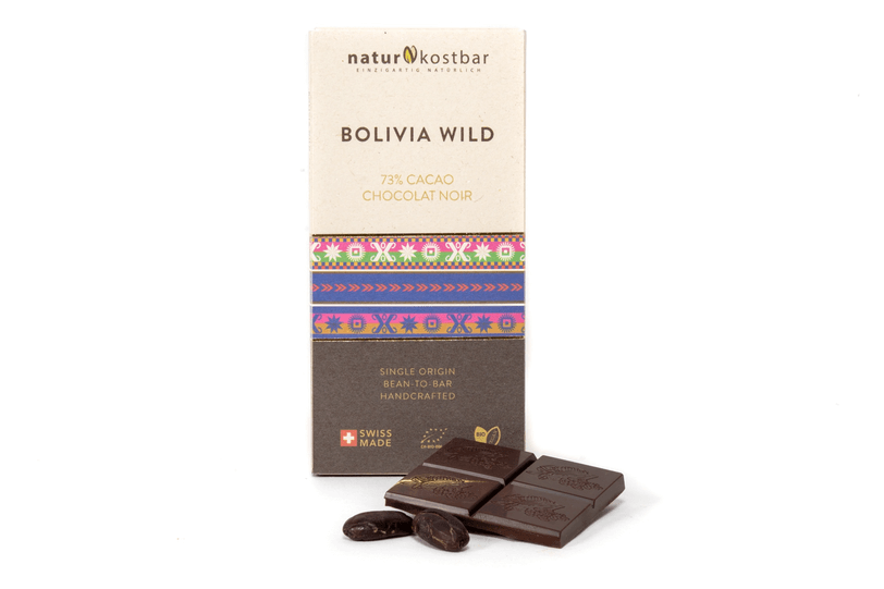 Bolivia wild Bean-to-Bar Schokolade Naturkostbar Bio