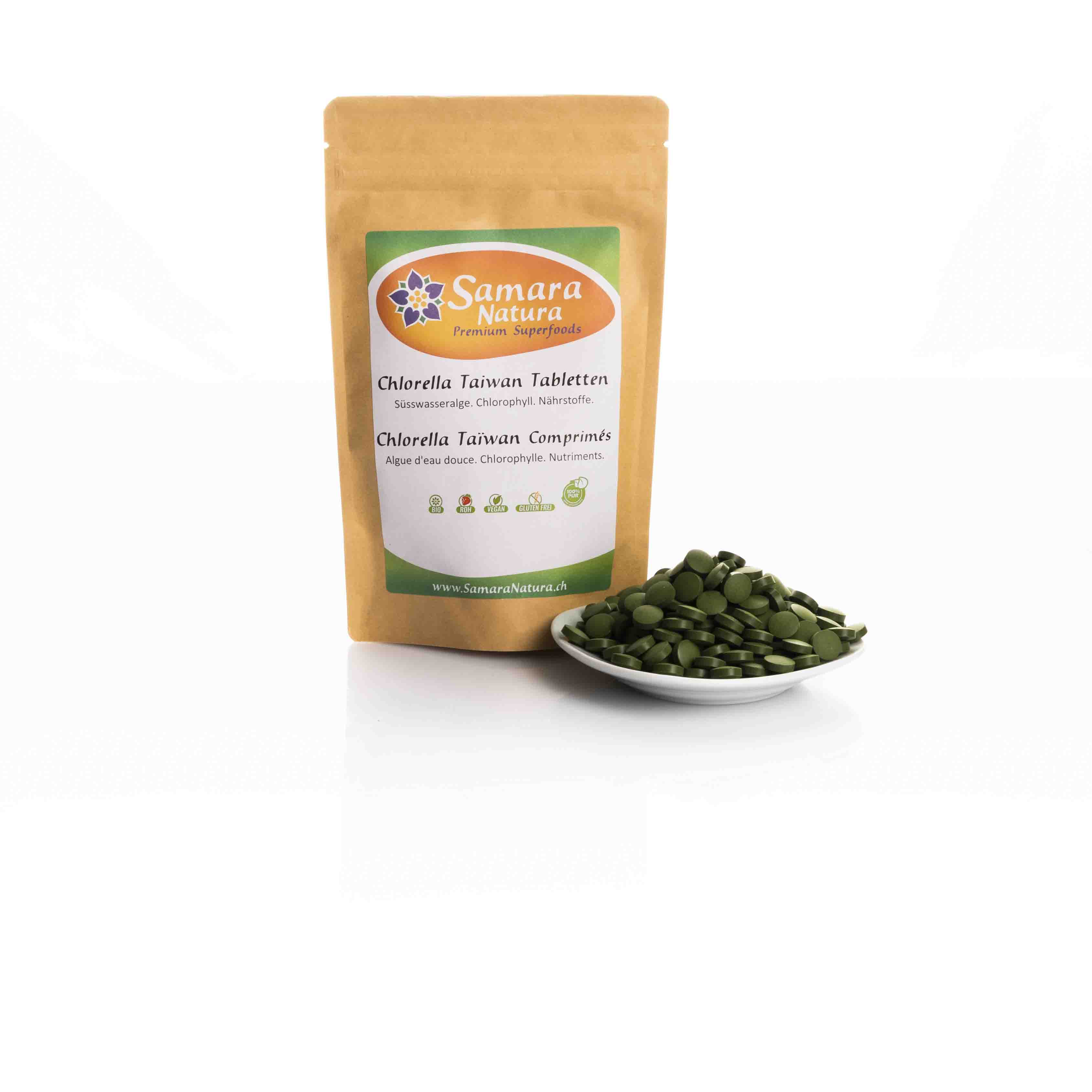 Chlorella-Tabletten-Bio-1 Chlorella Tablets Bio 1