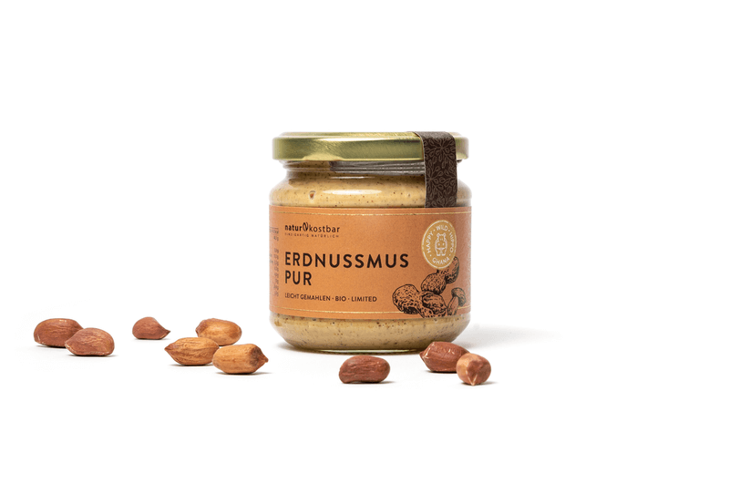 Erdnussmus pur Bio Naturkostbar Erdnussmus pur Bio Naturkostbar
