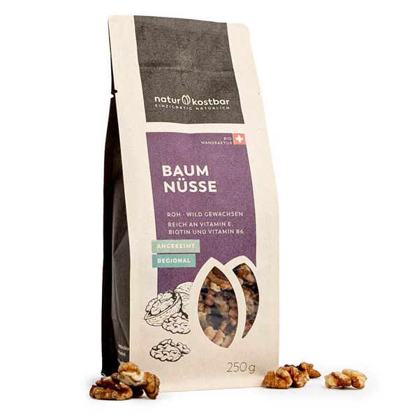 Baumnüsse angekeimt Bio Naturkostbar