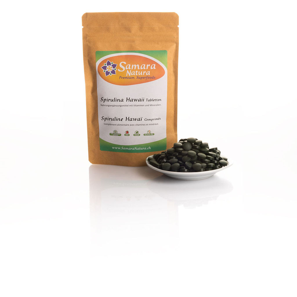 Spirulina-Tabletten-Hawaii Spirulina tablets Hawaii