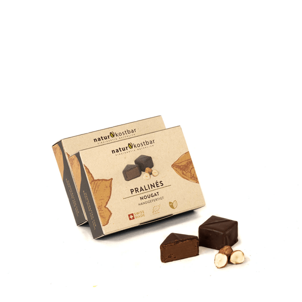 Nougat Pralinen Bio Naturkostbar