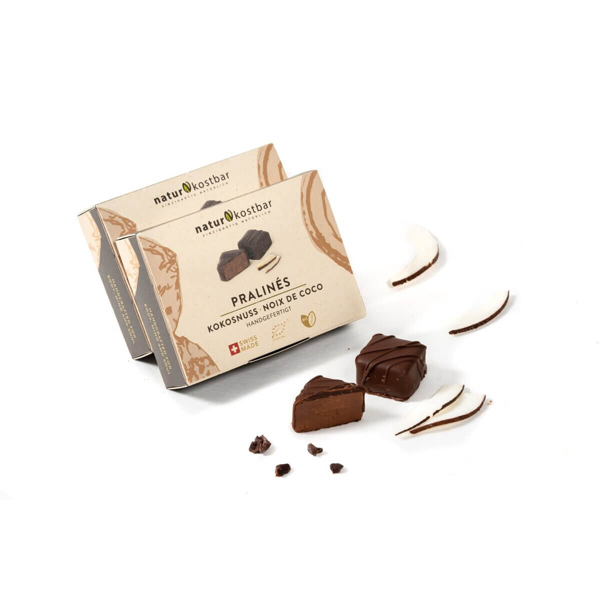 Kokos Pralinen (Bio 5er Box) kaufen | Handmade in CH Kokos Pralinen (Bio 5er Box) kaufen | Handmade in CH