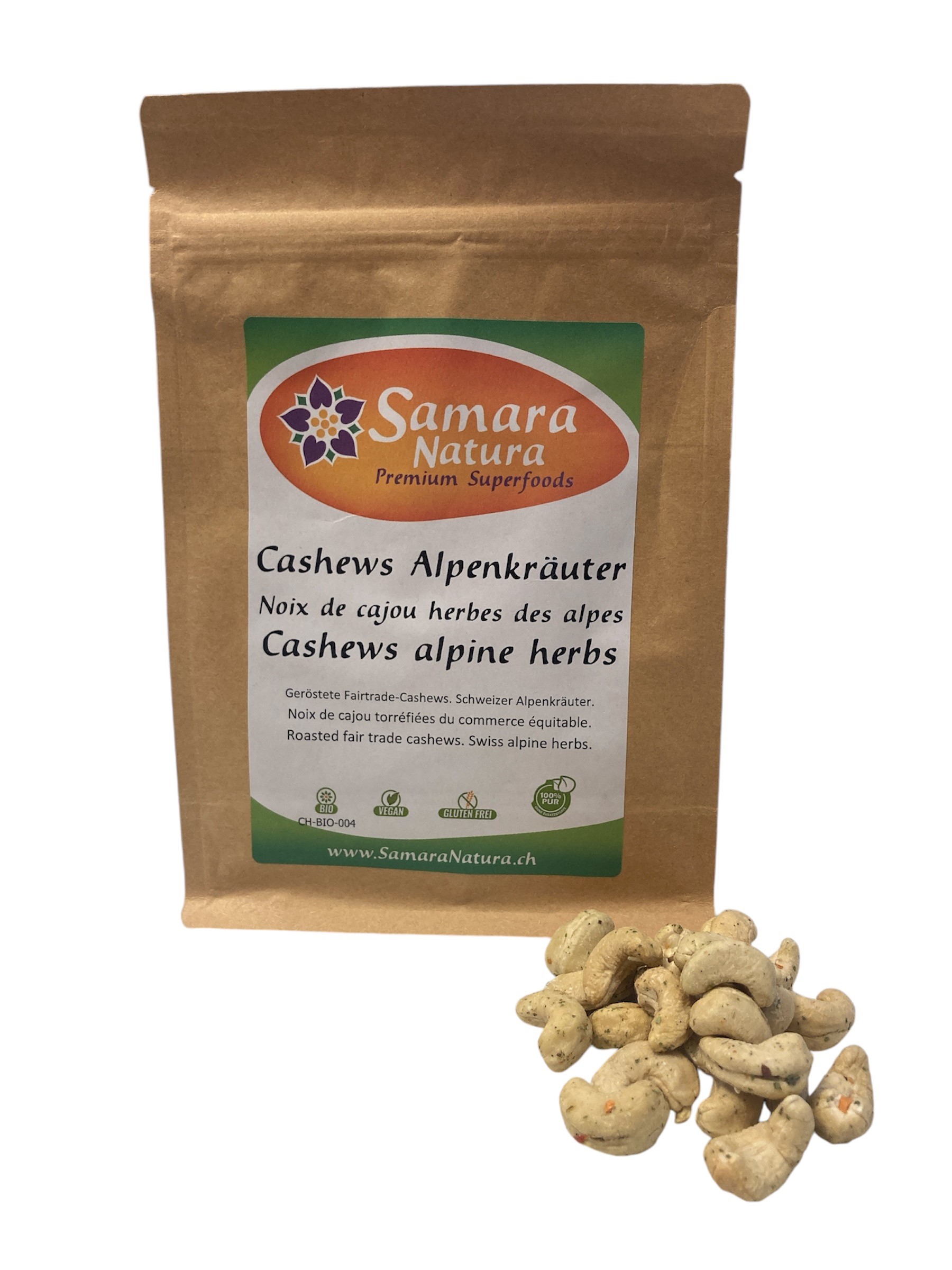 Cashews with alpine herbs organic Cashews with alpine herbs organic