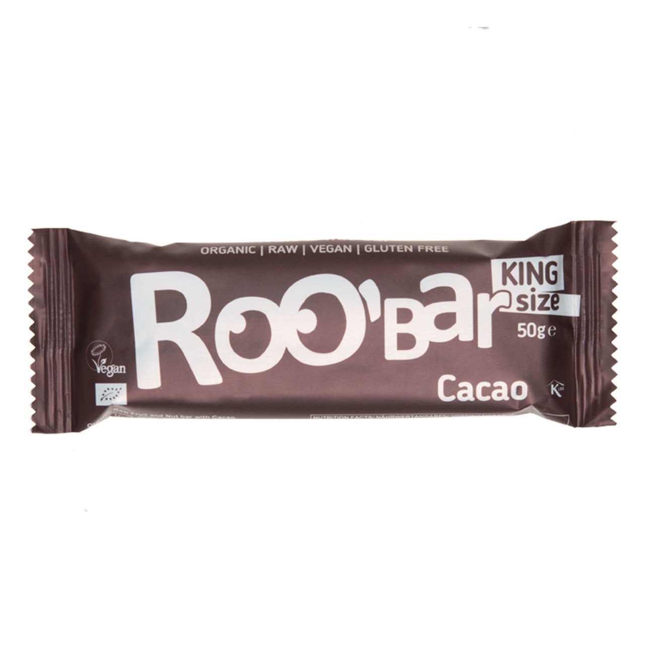 Roobar Kakao Rohkostriegel Bio 50g