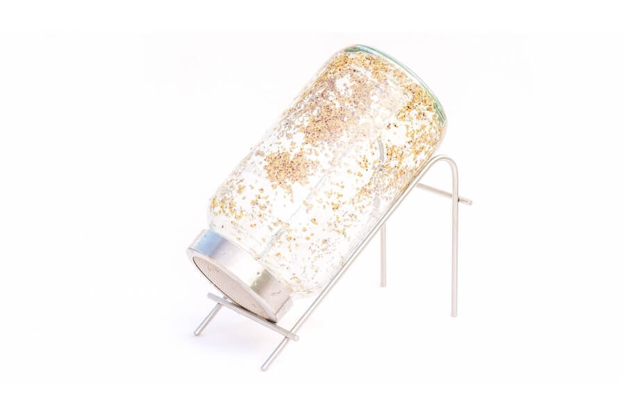 Keimger-t-3100ml-aus-Glas-mit-St-nder Sprouting jar with stand 3100ml