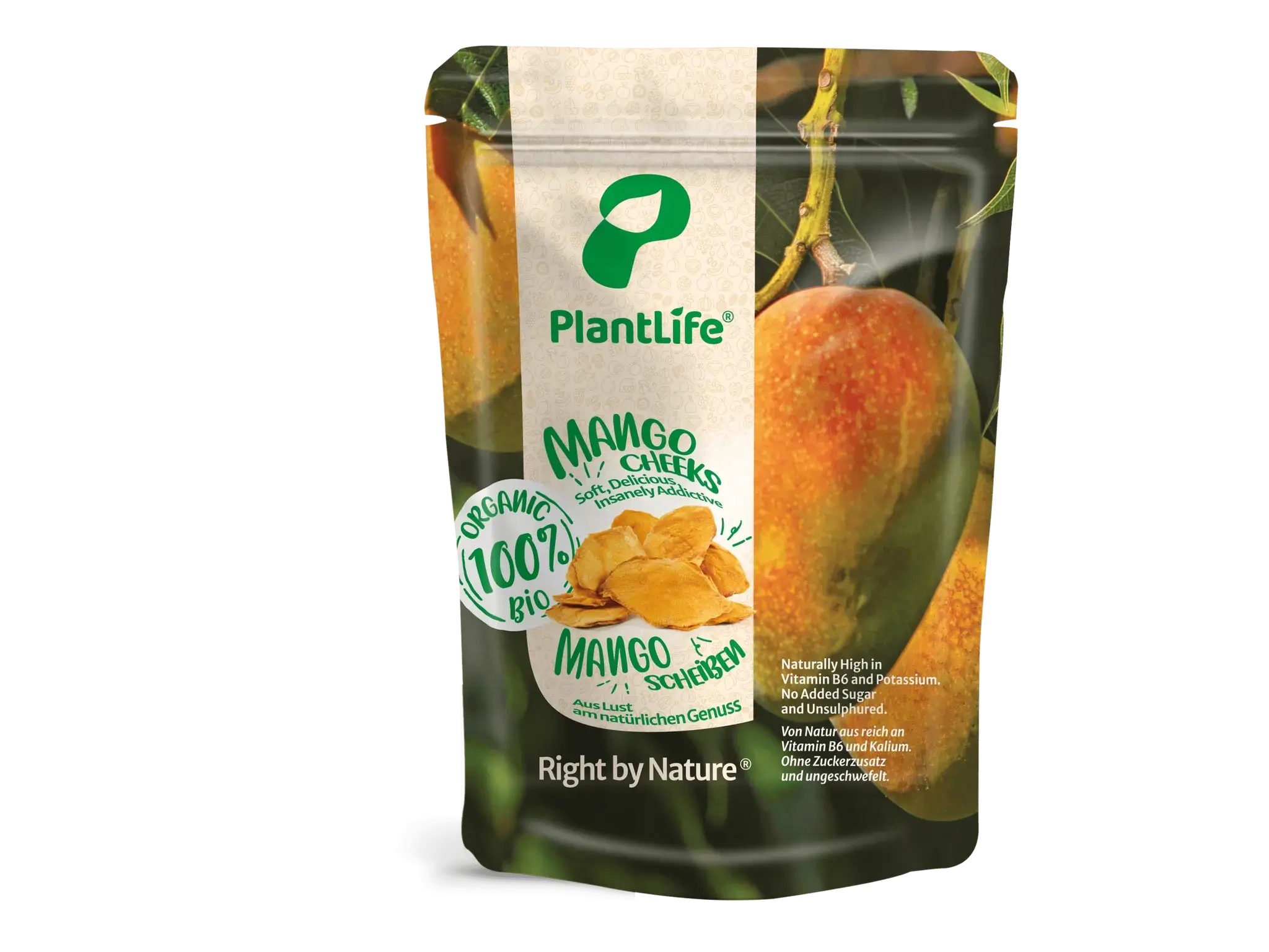 Mango-Scheiben-Bio-Beutel Mango Scheiben Bio Beutel