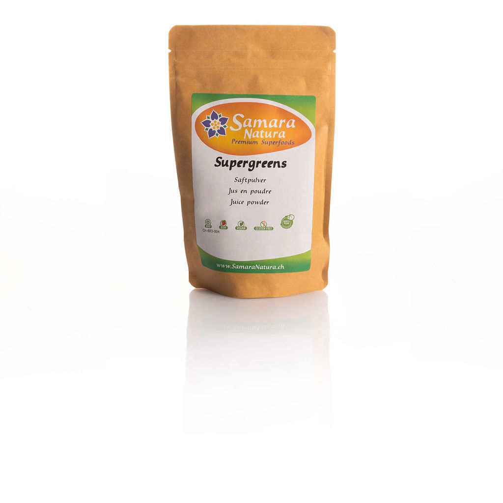 Supergreens juice powder Organic 3
