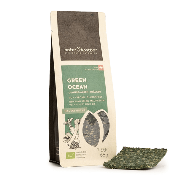 Green Ocean crackers Bio Naturkostbar Green Ocean crackers Bio Naturkostbar